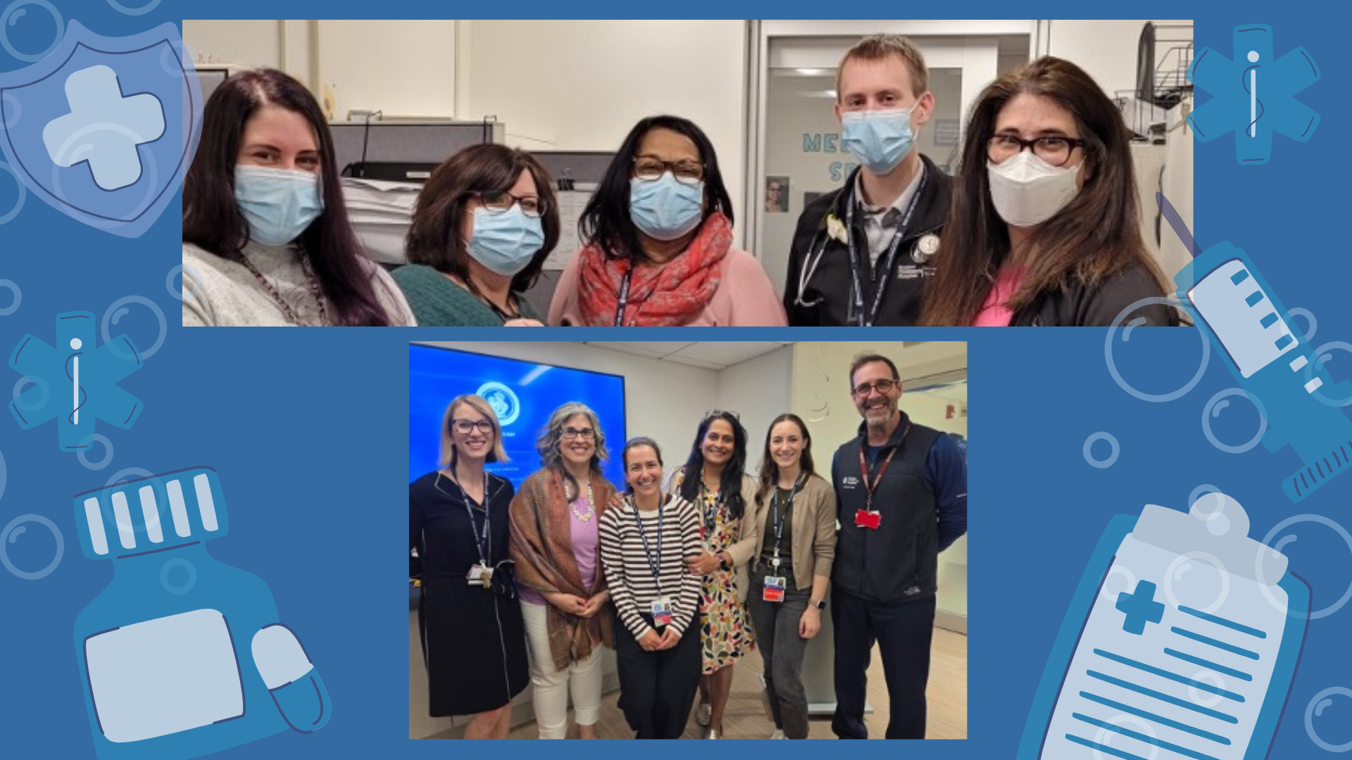 Collage of Complex Care fellows posing for the camera